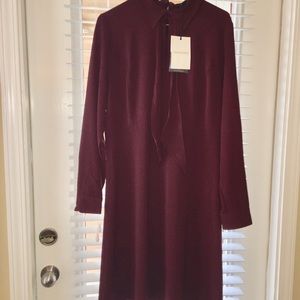Who What Wear for Target Burgundy Midi Dress